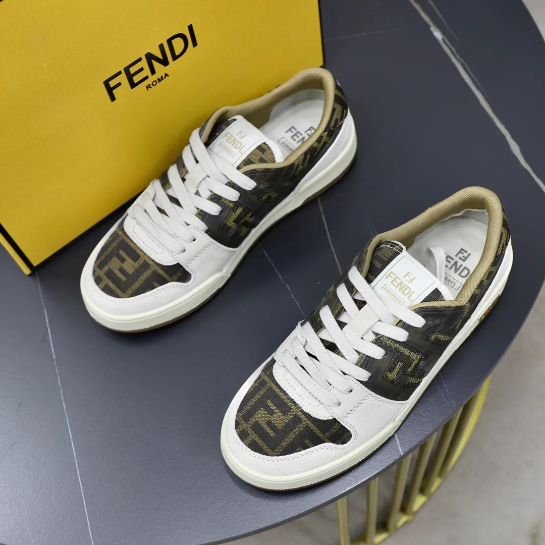 Ex-factory price: 580🔥Couple model (top original order) Brand: FENDI Size: 35-44 (customized for men 38 and 45) Grade: original order quality high version Material: imported original cowhide stitching➕ high-quality and comfortable lining original TPU lightweight non-slip outsole Style category: travel fashion casual shoes versatile trend